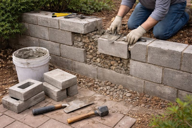 Block Masonry Repair in Holland, MI