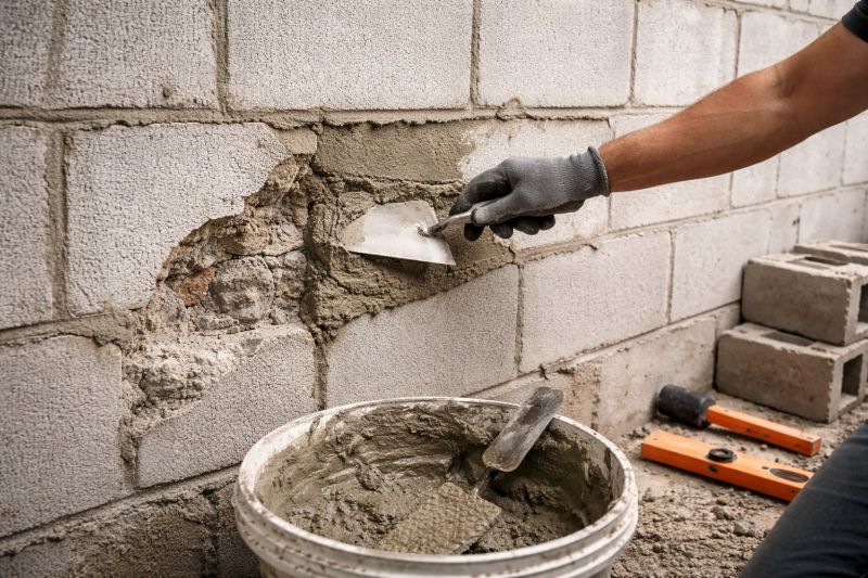Block Wall Repair in Moline, MI