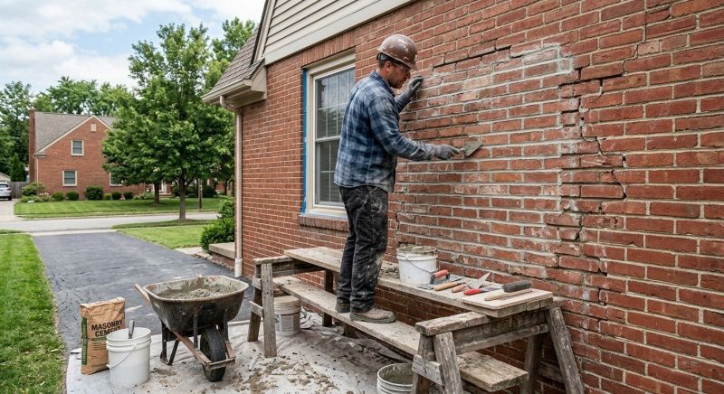 Brick Flatwork Repair in Grand Rapids, MI
