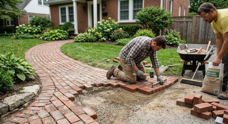 Brick Flatwork Repair in Grand Rapids, MI
