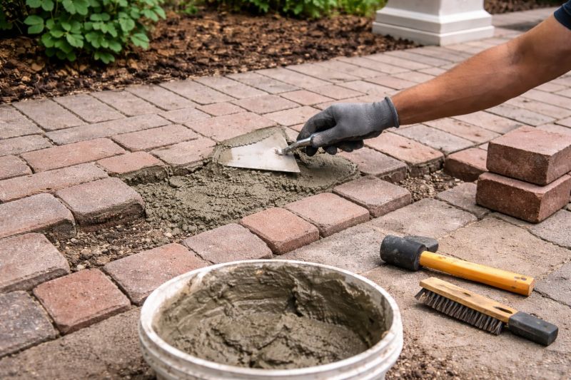 Brick Flatwork Repair in Spring Lake, MI