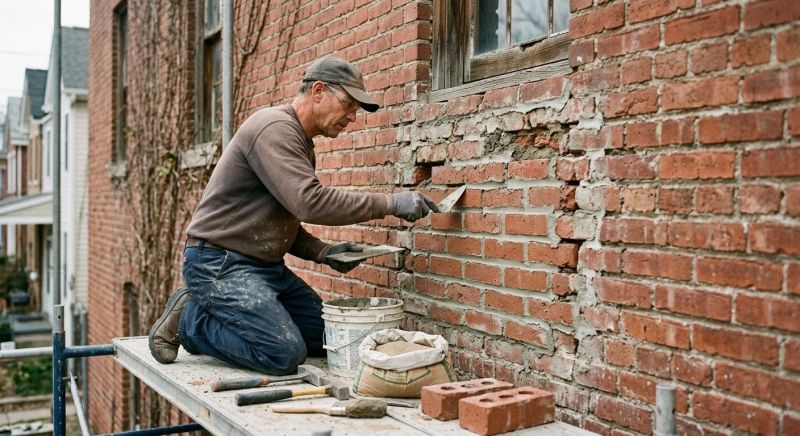 Brick Repair in Spring Lake, MI