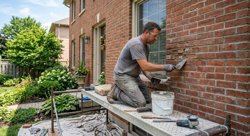 Brick Restoration in Moline, MI