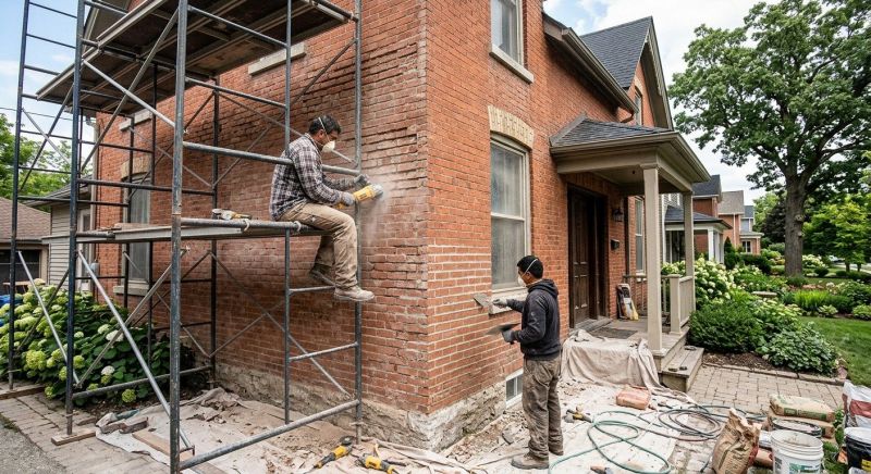 Brick Restoration in Pullman, MI