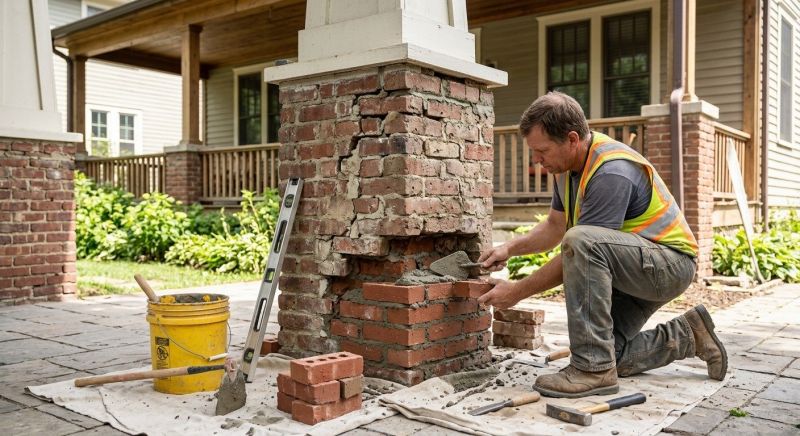 Brick Restoration in Zeeland, MI