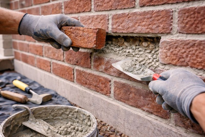 Brick Stairs Repair in Hopkins, MI