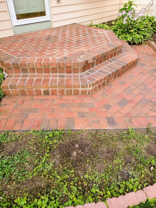 Brick Steps Repair in Holland, MI