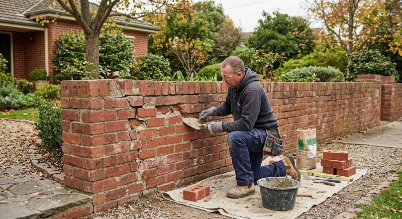 Brick Wall Repair in Hudsonville, MI