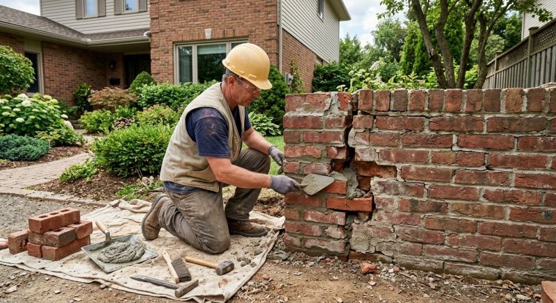 Brick Wall Repair in Wyoming, MI