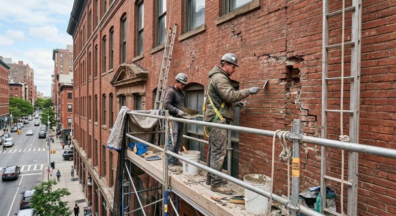 Commercial Masonry Repair in Pullman, MI