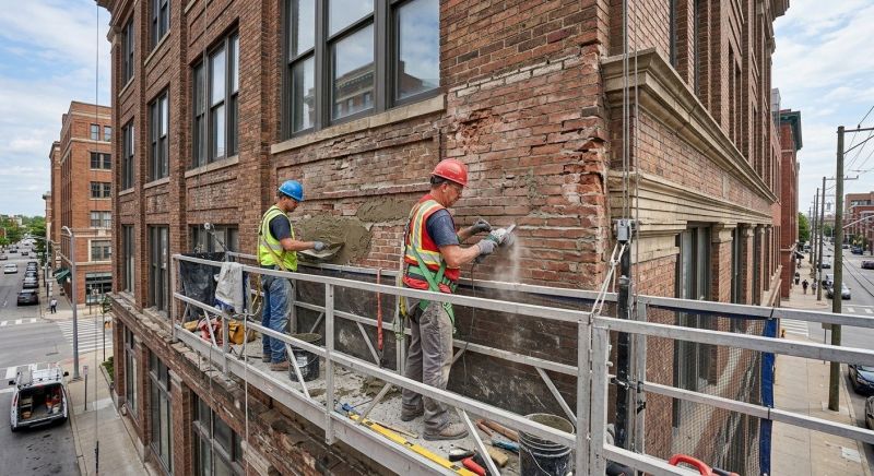 Commercial Masonry Repair in Pullman, MI
