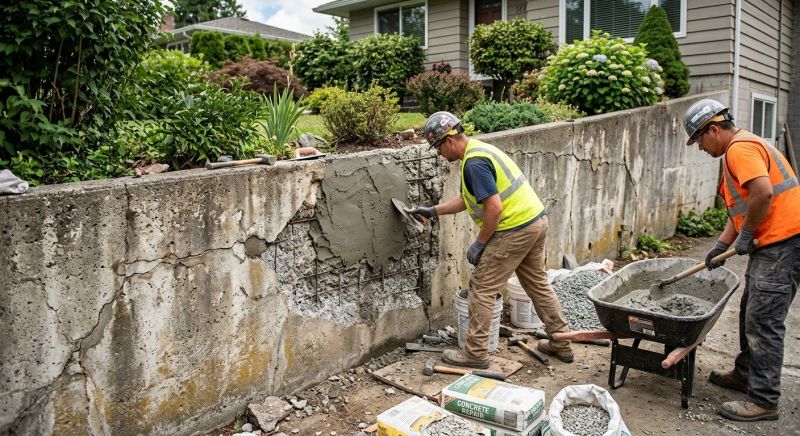 Retaining Wall Repair in Spring Lake, MI