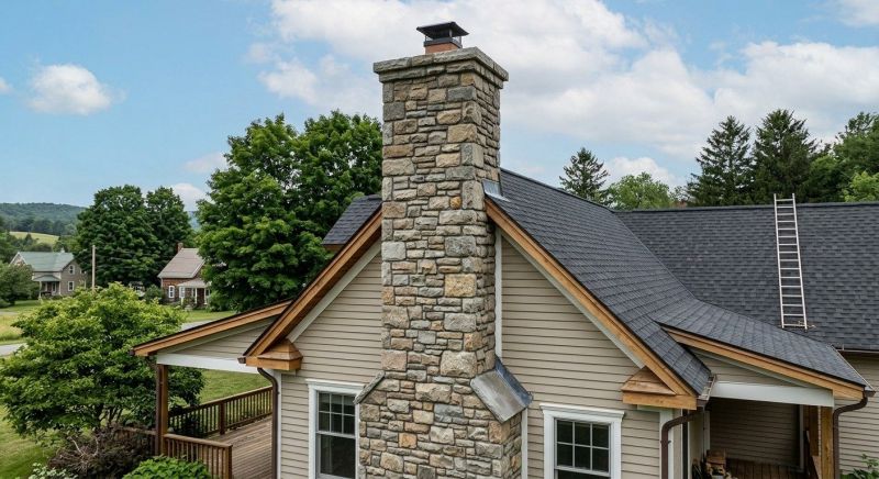 Stone Chimney Installation in Grand Rapids, MI