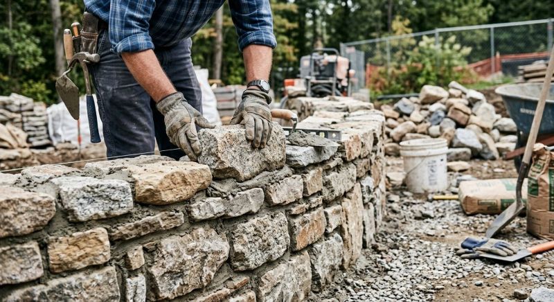 Stone Masonry Installation in Pullman, MI