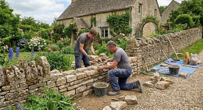 Stone Wall Repair in Grand Rapids, MI