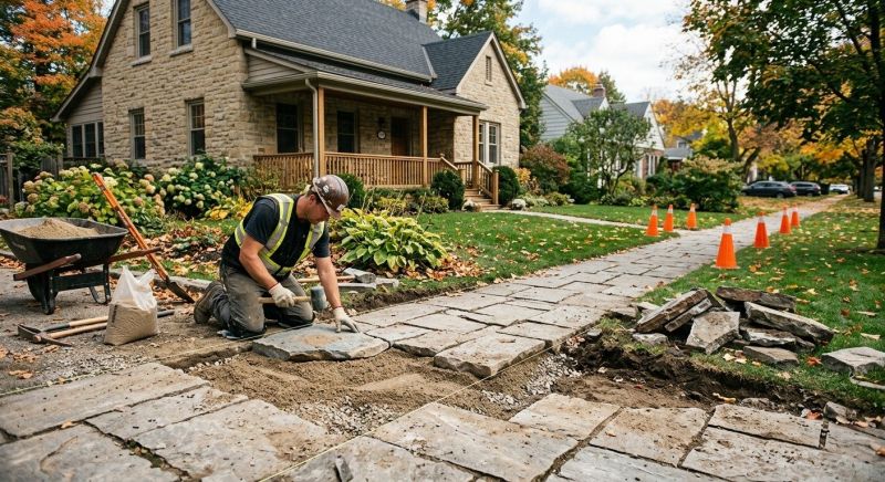Stonework Repair in Hudsonville, MI