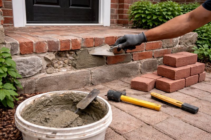 Stonework Repair in Hudsonville, MI